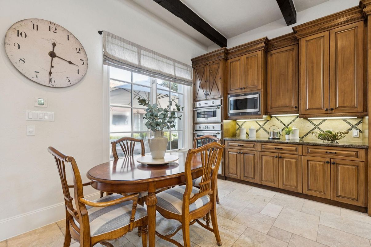 Dining room, Interior, Kitchen, Wooden Beams