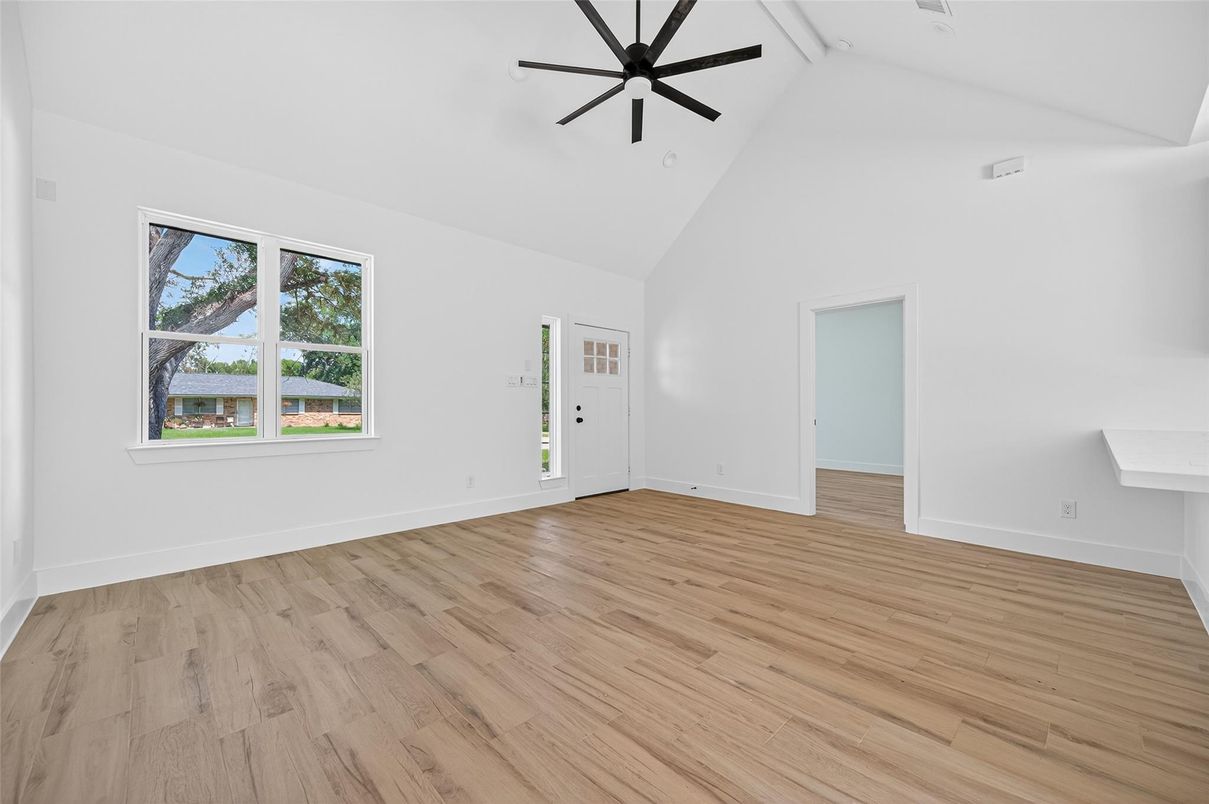 Empty room, Interior, Wood Texture Flooring