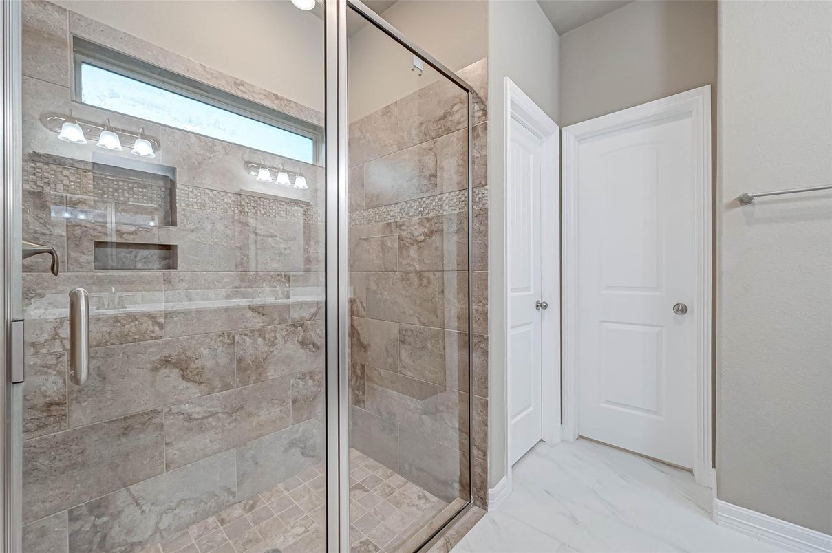 Bathroom, Glass Shower, Interior
