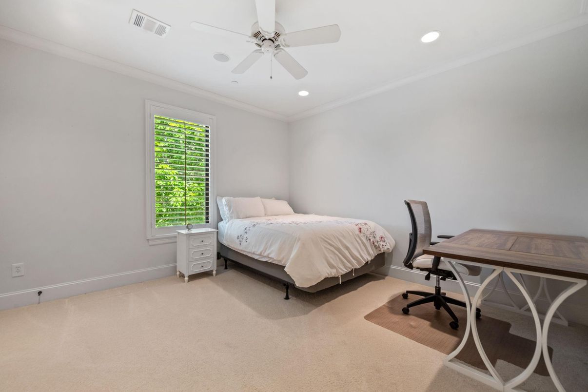 Bedroom, Home Office, Interior, Recessed Lighting