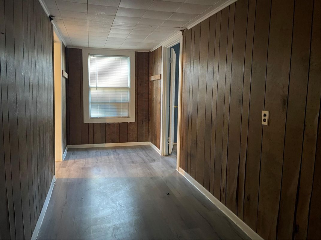 Empty room, Interior, Wood Texture Flooring, Wooden Walls
