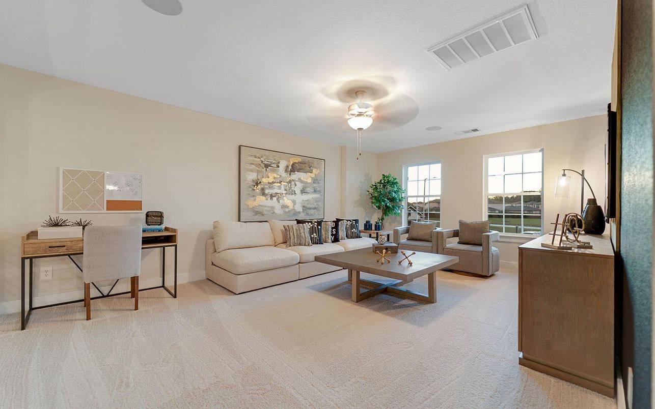 Home Office, Interior, Living room