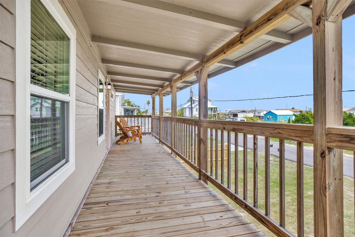 Exterior, Wood Texture Flooring