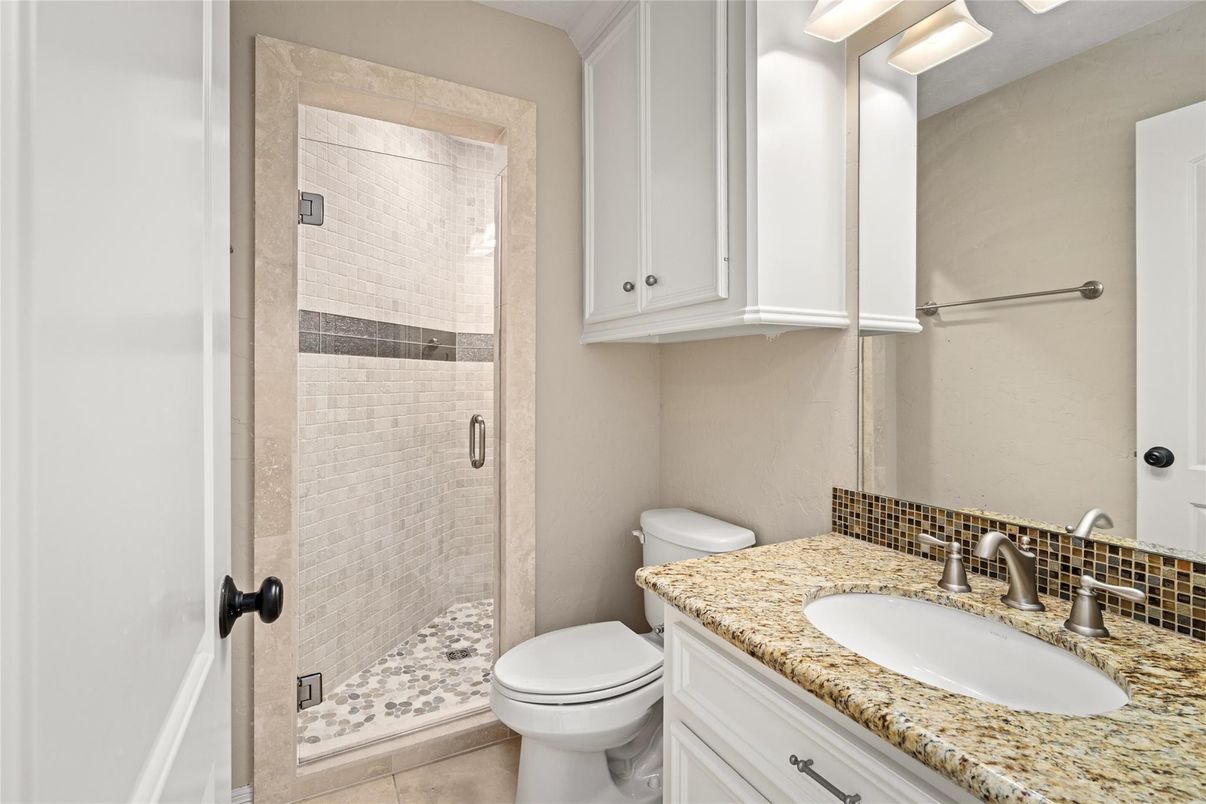 Bathroom, Glass Shower, Interior