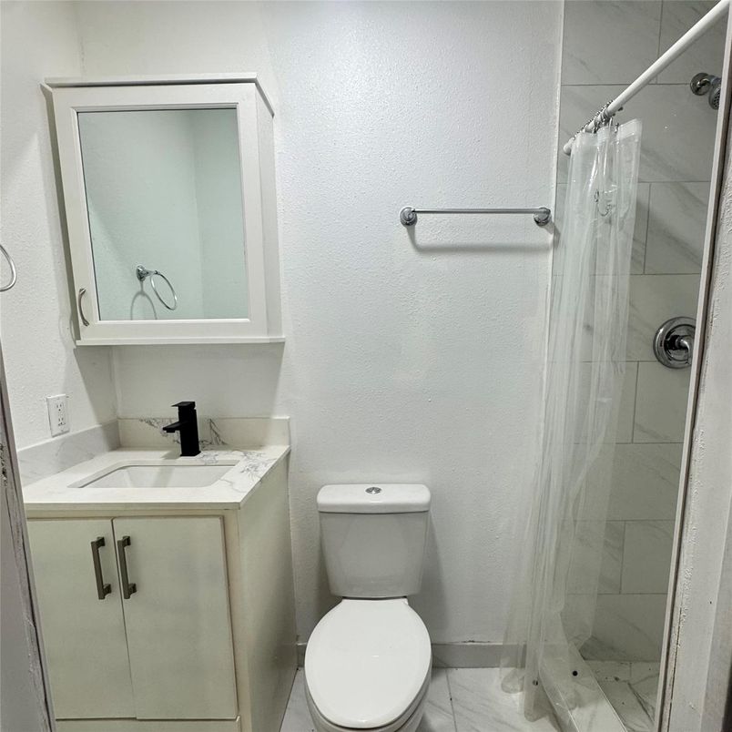 Bathroom, Glass Shower, Interior, Marble Walls