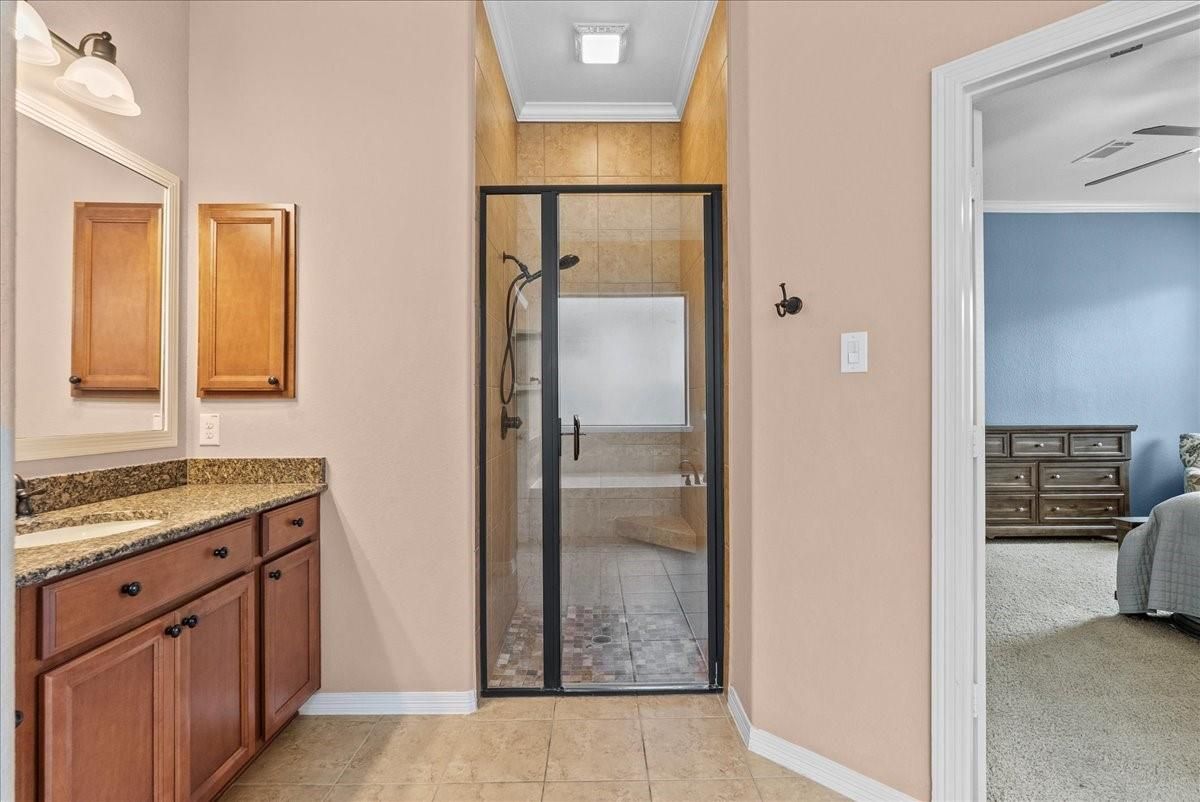 Bathroom, Glass Shower, Interior