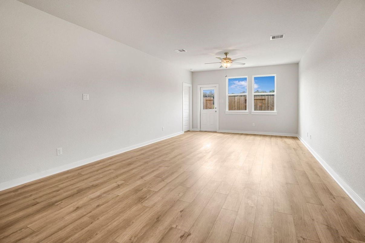 Empty room, Interior, Wood Texture Flooring