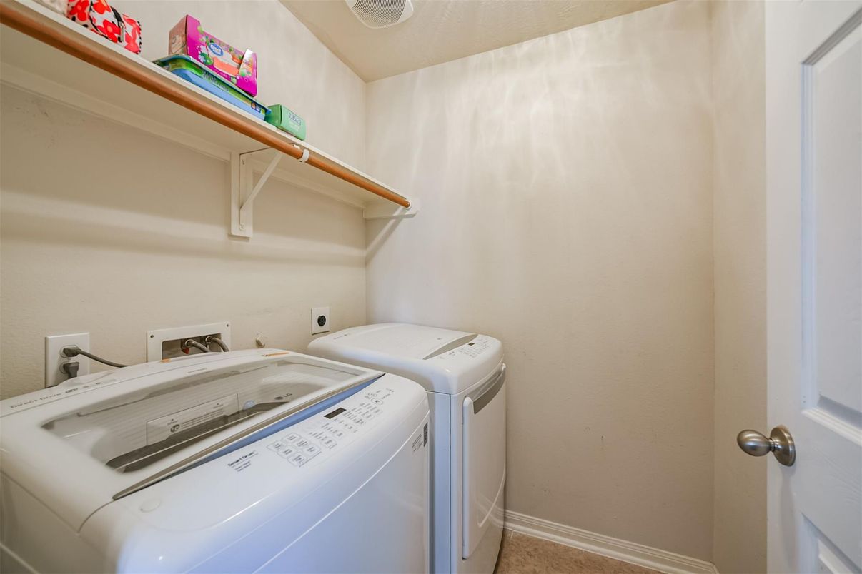 Interior, Washer