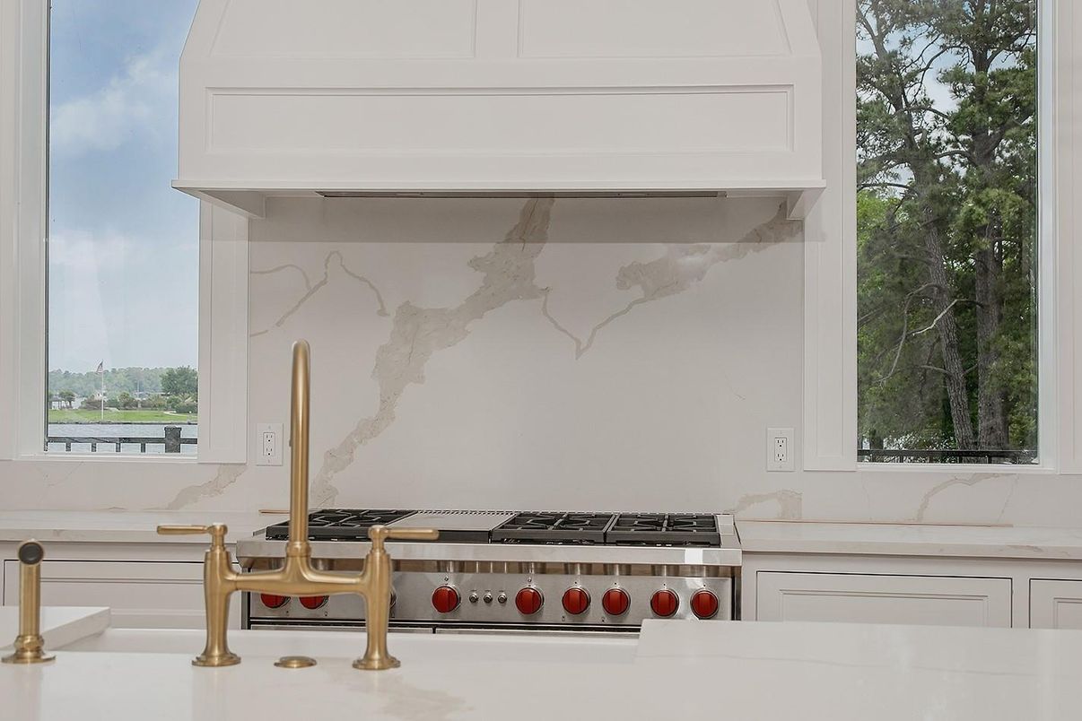 Interior, Kitchen, Marble Walls