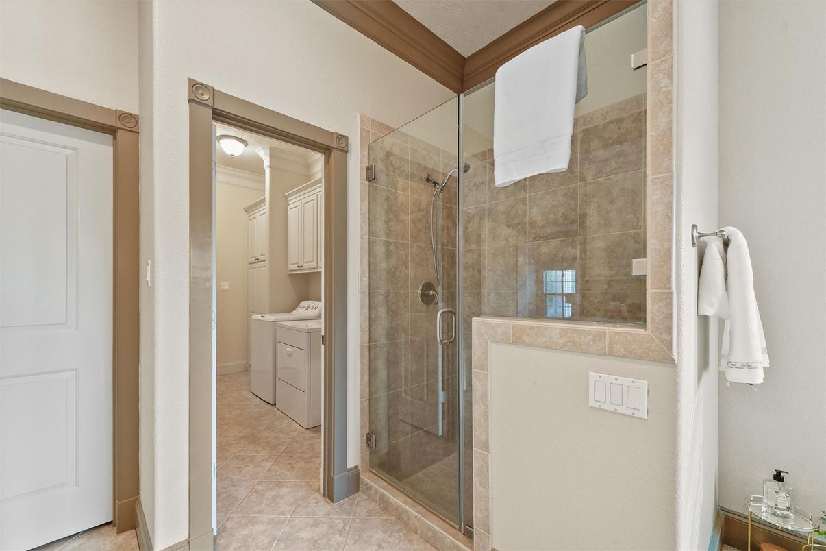 Bathroom, Glass Shower, Interior