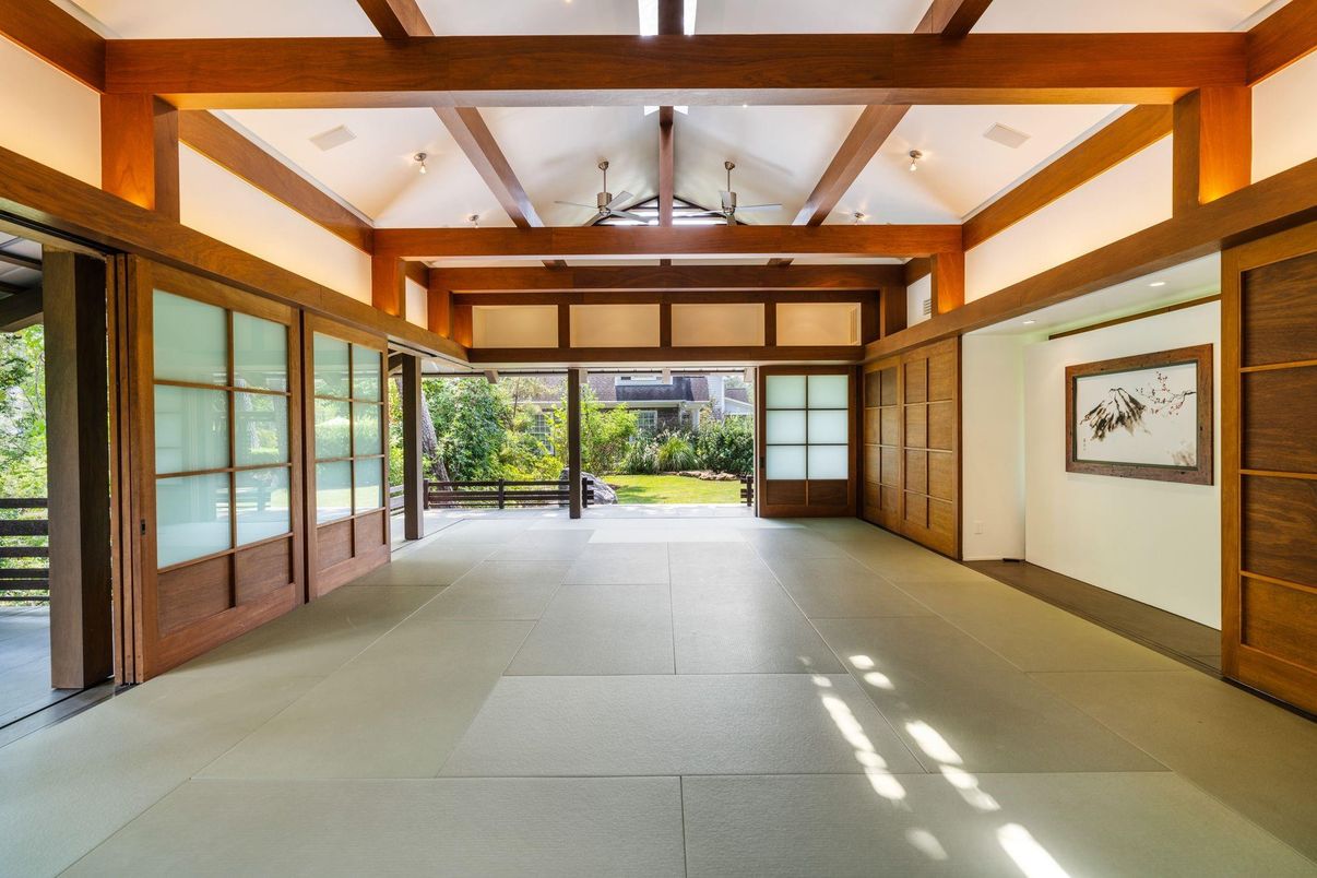 Interior, Recessed Lighting, Wooden Beams