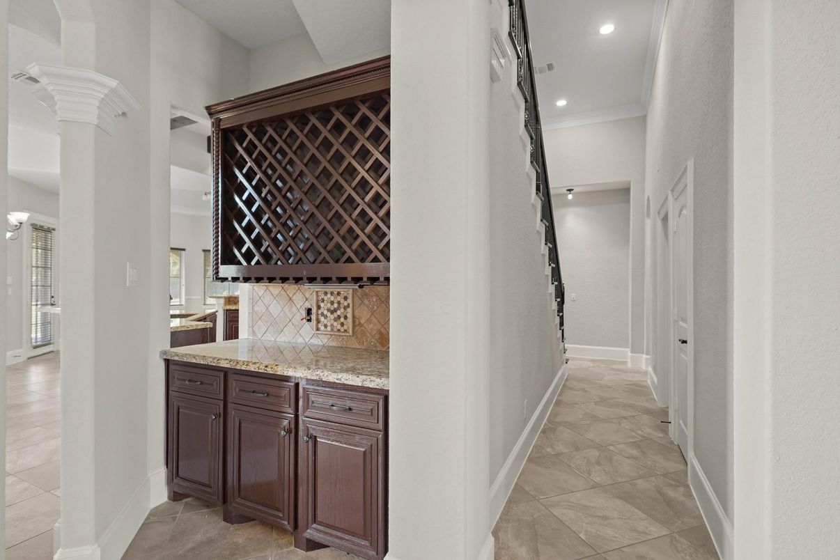 Interior, Recessed Lighting, Wine Storage