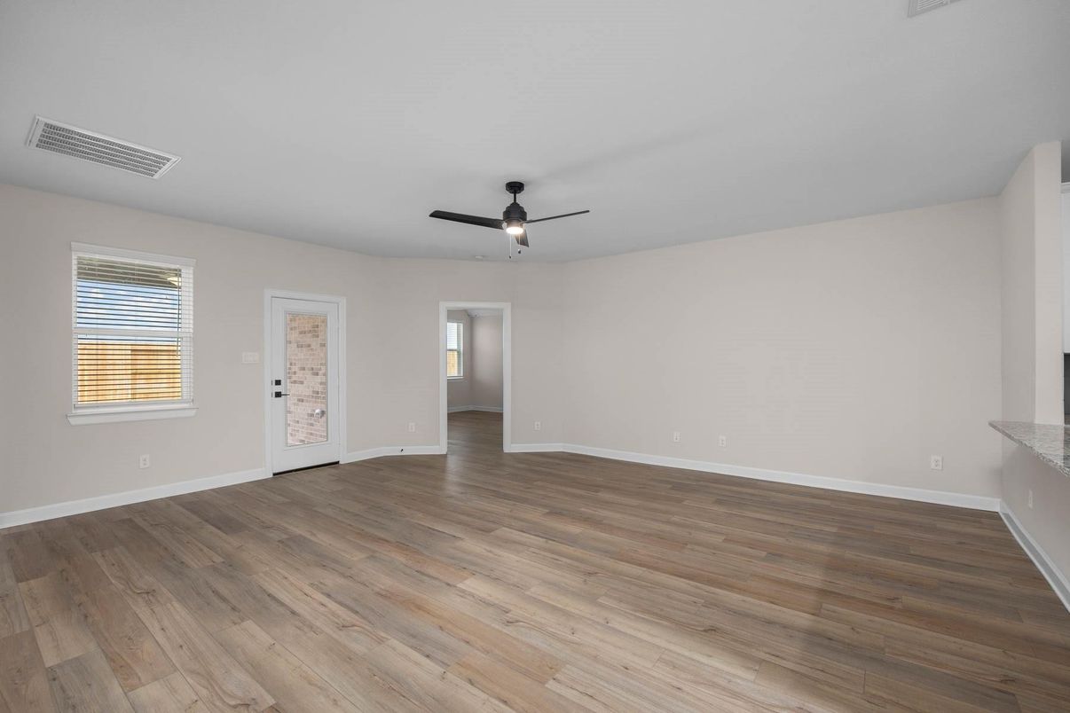 Empty room, Interior, Wood Texture Flooring