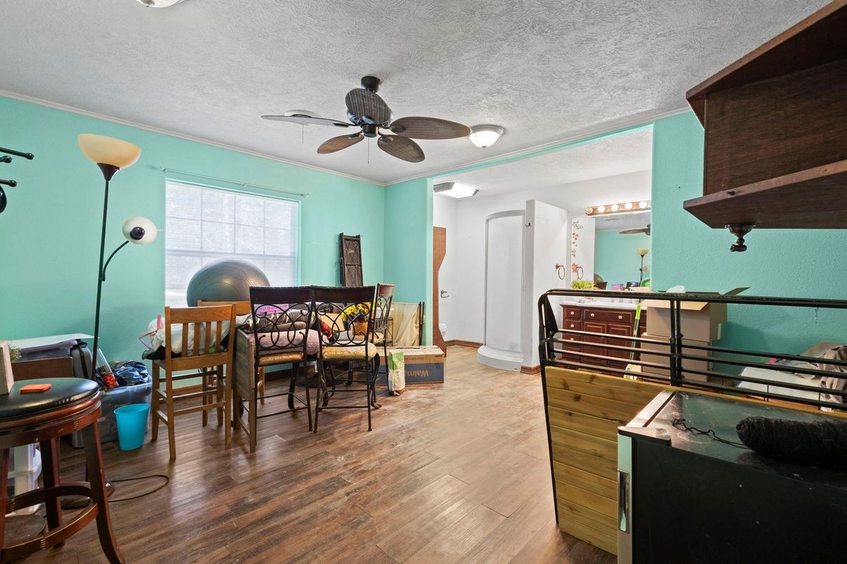 Dining room, Interior, Wood Texture Flooring