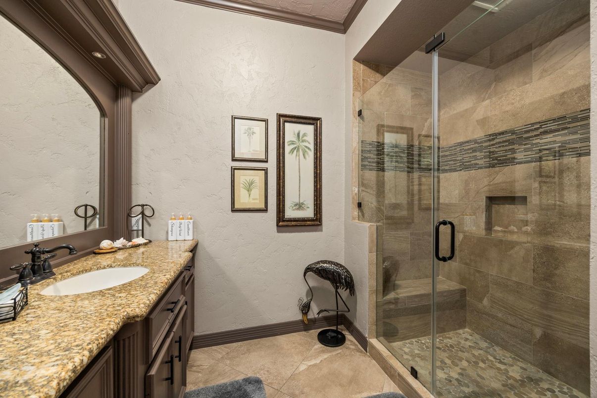 Bathroom, Glass Shower, Interior