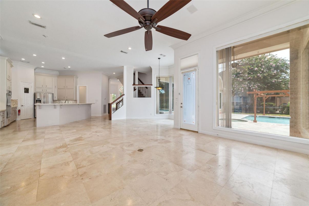 Interior, Kitchen, Pendant Lights, Recessed Lighting