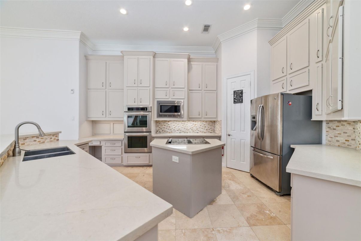 Interior, Kitchen, Recessed Lighting, Stainless Steel Appliances