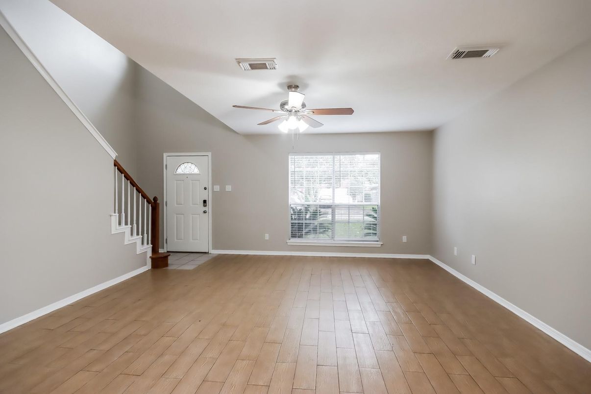 Empty room, Interior, Wood Texture Flooring