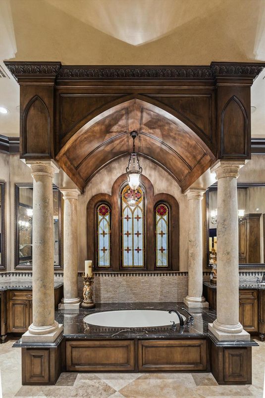 Bathroom, Interior, Pendant Lights