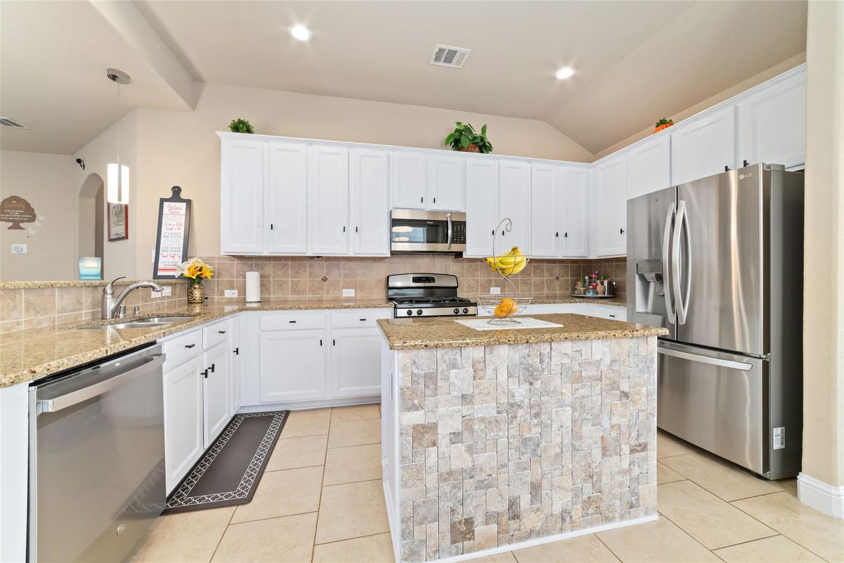 Interior, Kitchen, Recessed Lighting, Stainless Steel Appliances