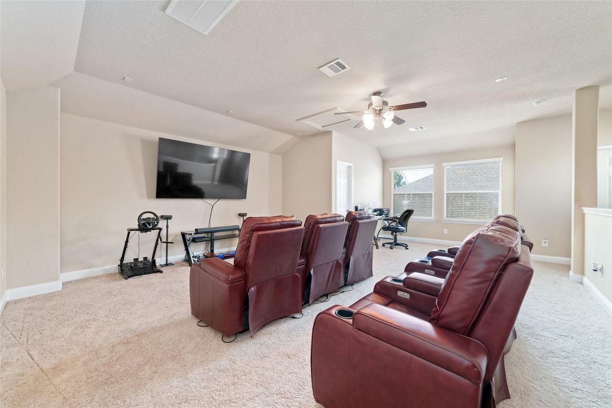 Home Theatre Room, Interior, Living room, Recessed Lighting, Theatre Room