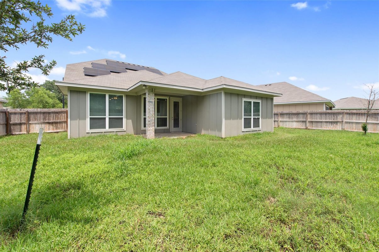 Backyard, Exterior, Solar Panels