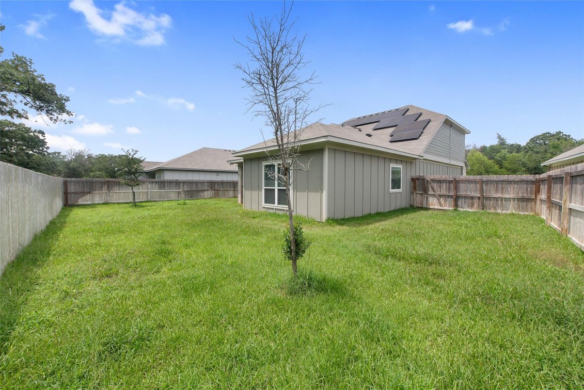 Backyard, Exterior, Solar Panels