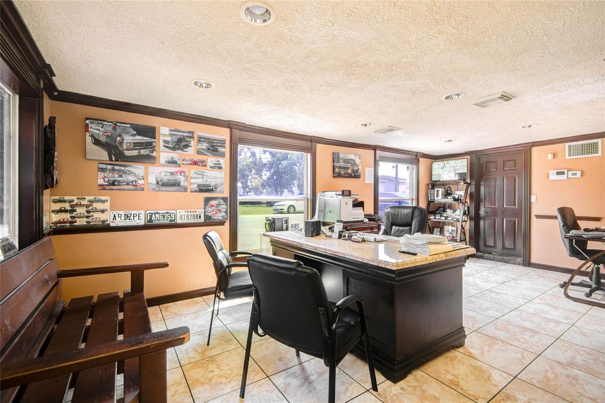 Home Office, Interior, Recessed Lighting