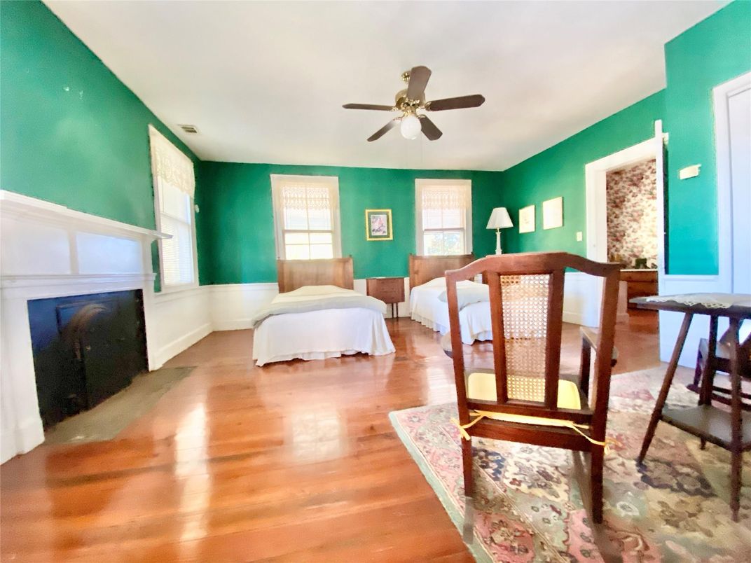 Fireplace, Interior, Wood Texture Flooring