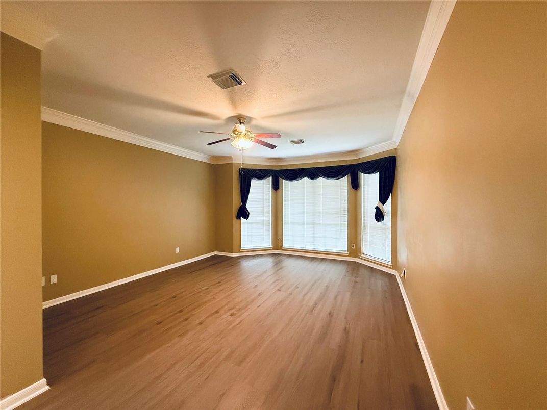 Empty room, Interior, Wood Texture Flooring