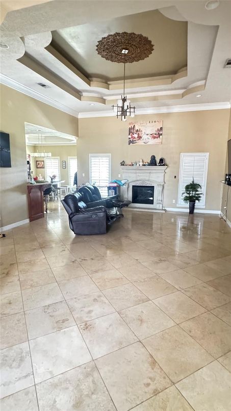 Fireplace, Interior, Pendant Lights, Recessed Lighting