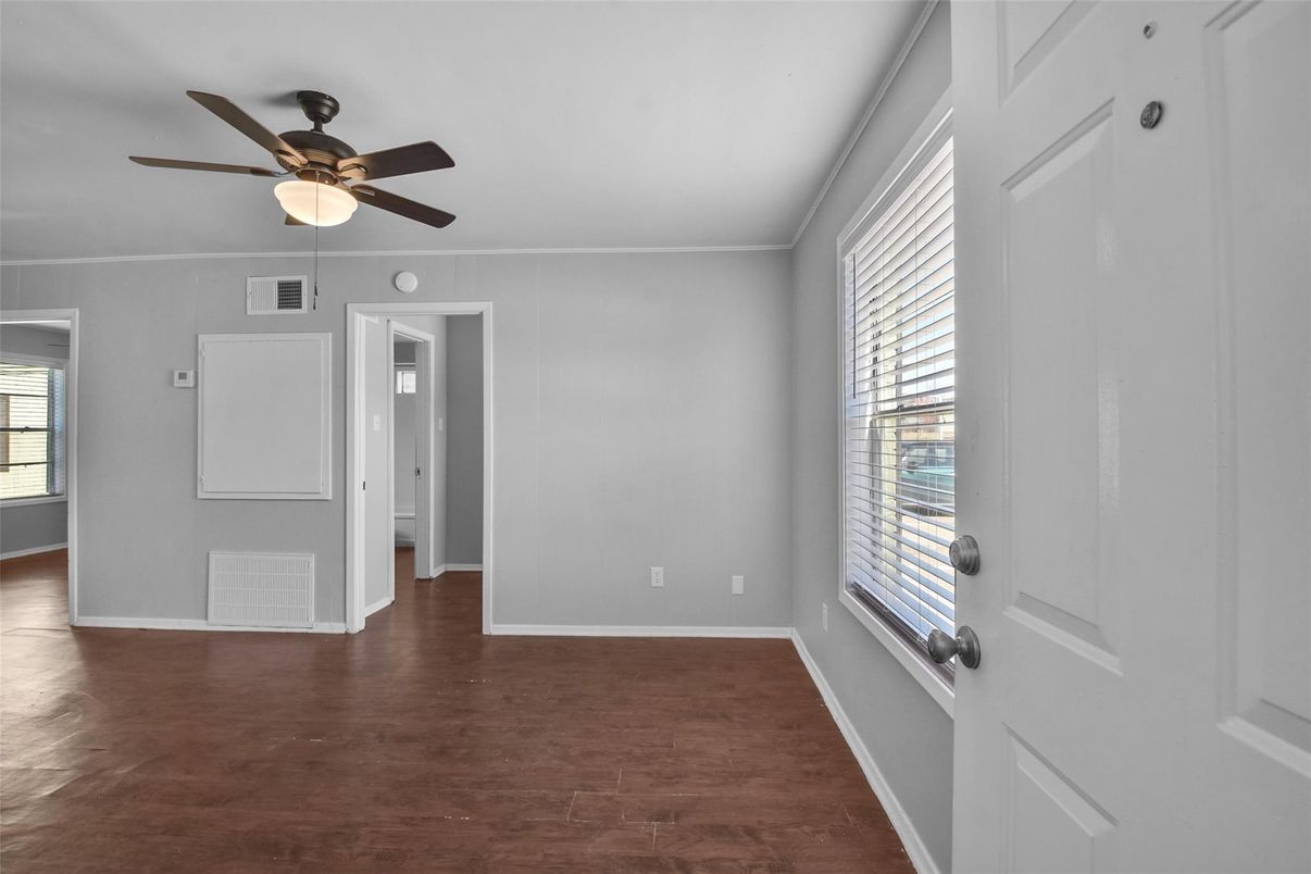 Empty room, Interior, Wood Texture Flooring