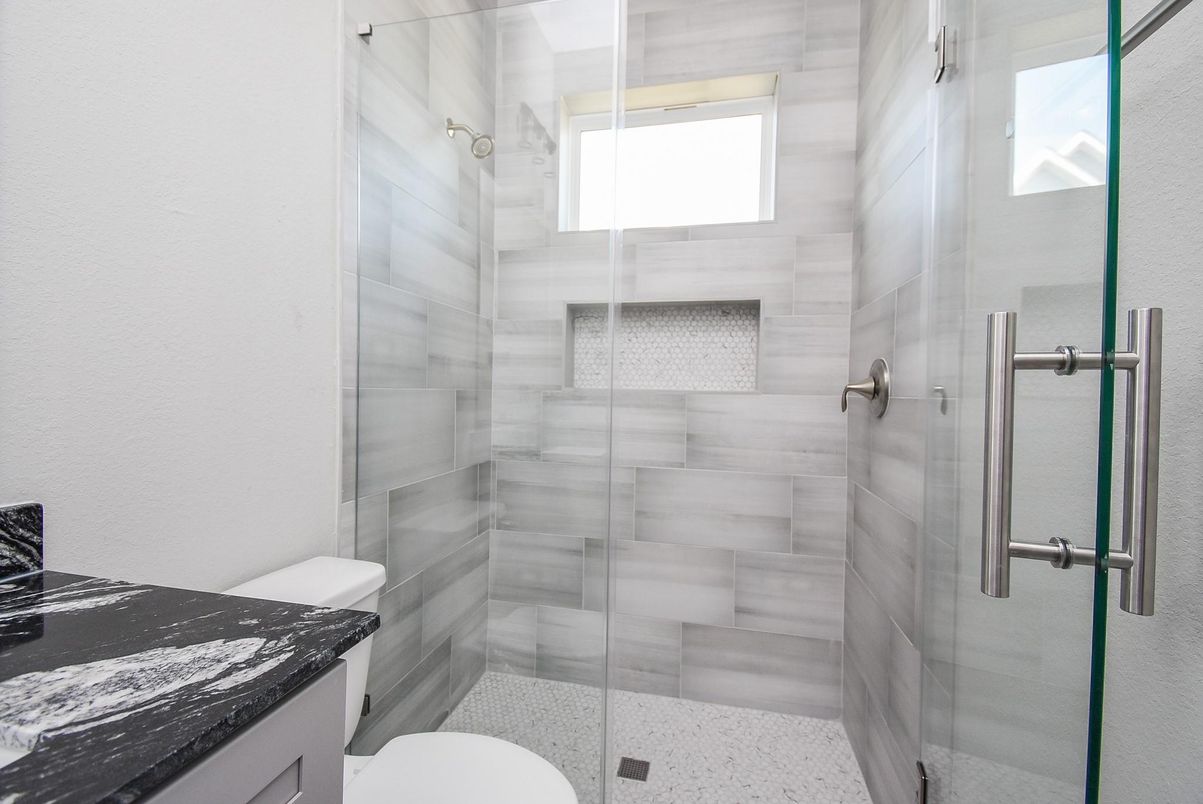 Bathroom, Glass Shower, Interior