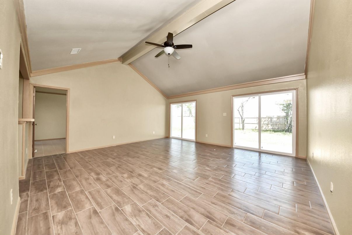 Empty room, Interior, Wood Texture Flooring