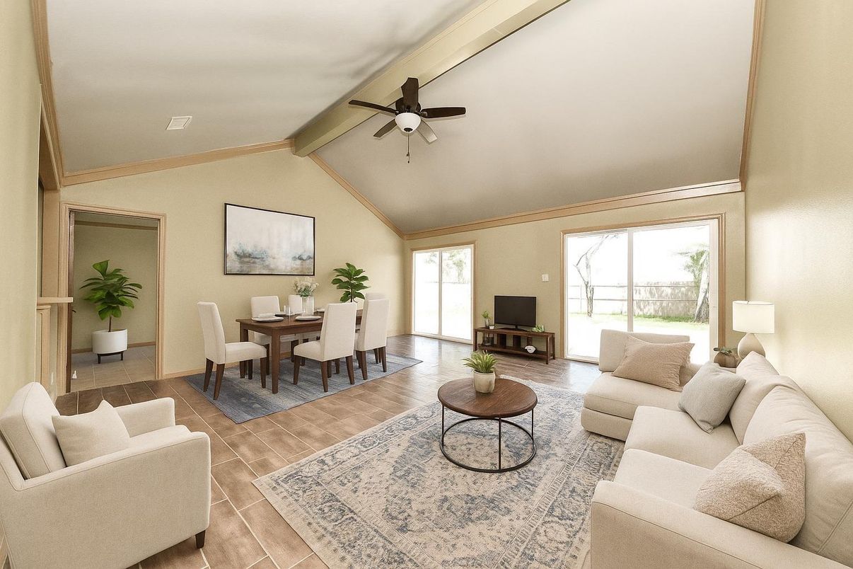 Dining room, Interior, Living room, Wood Texture Flooring