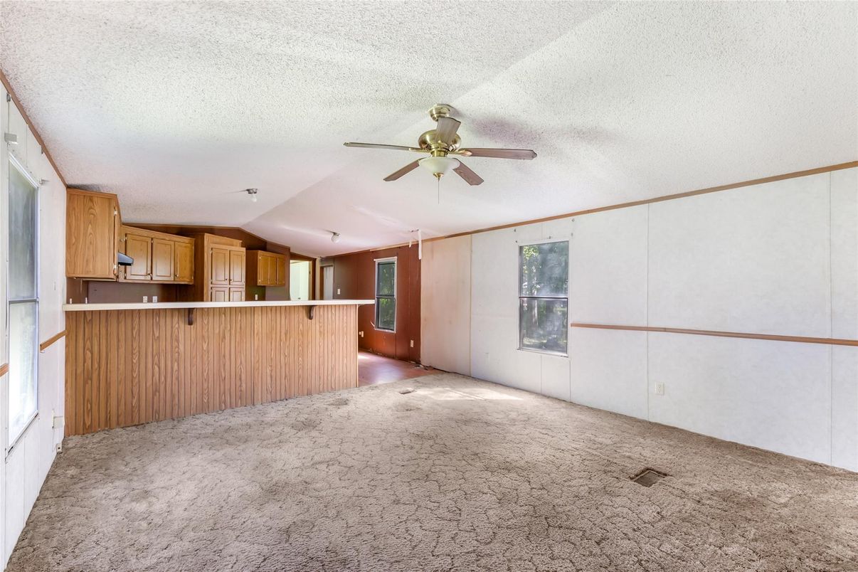 Empty room, Interior, Kitchen