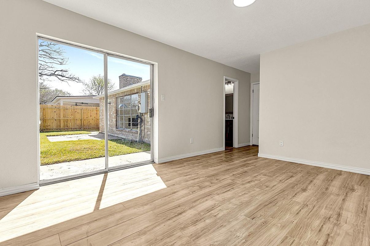 Empty room, Interior, Wood Texture Flooring