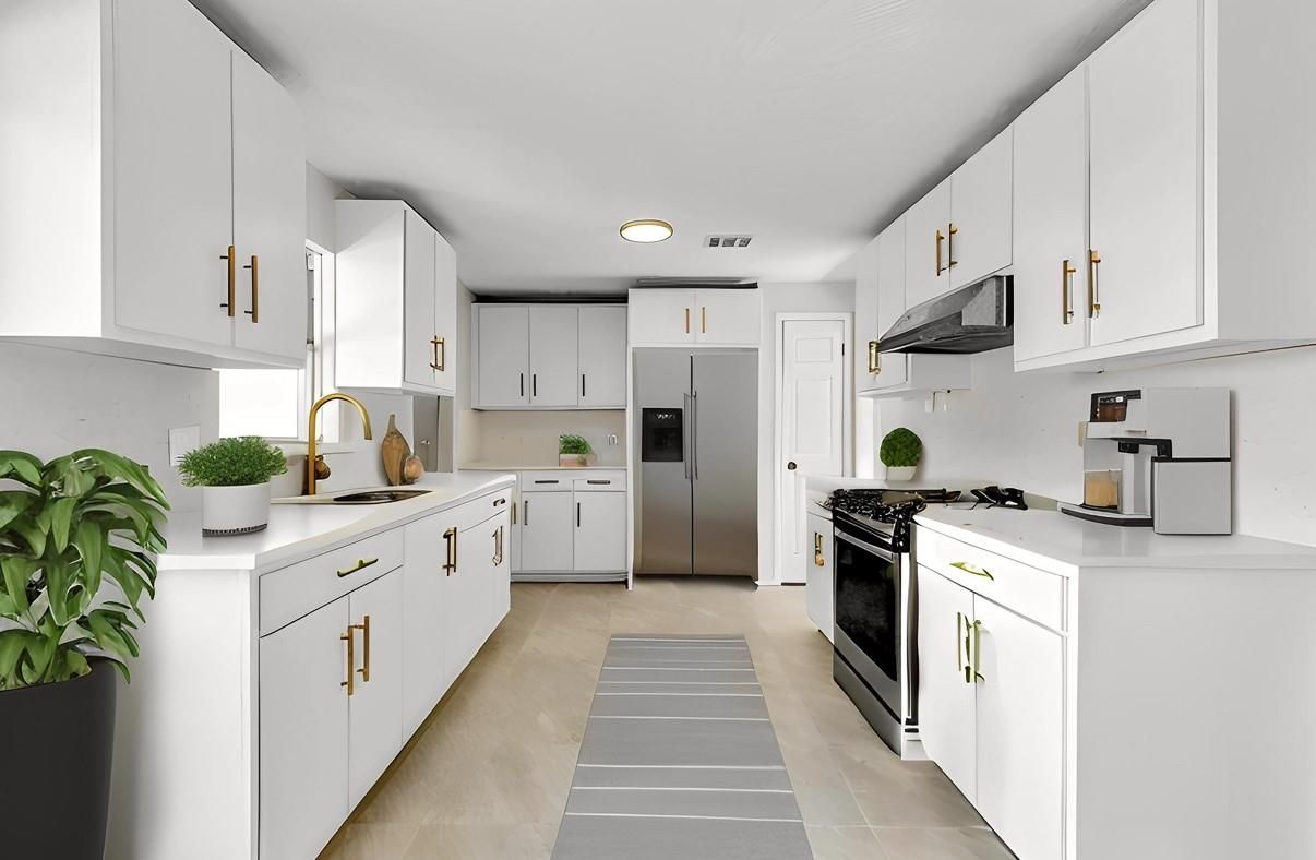 Interior, Kitchen, Recessed Lighting