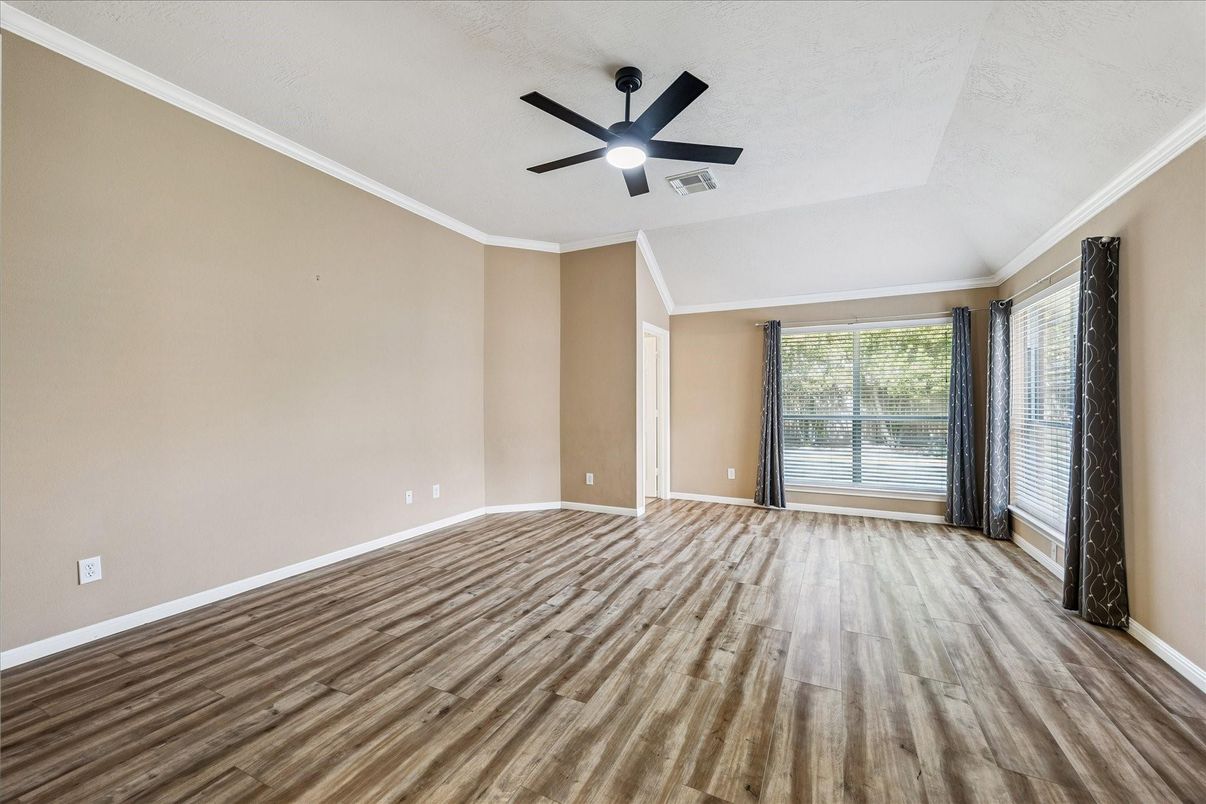 Empty room, Interior, Wood Texture Flooring