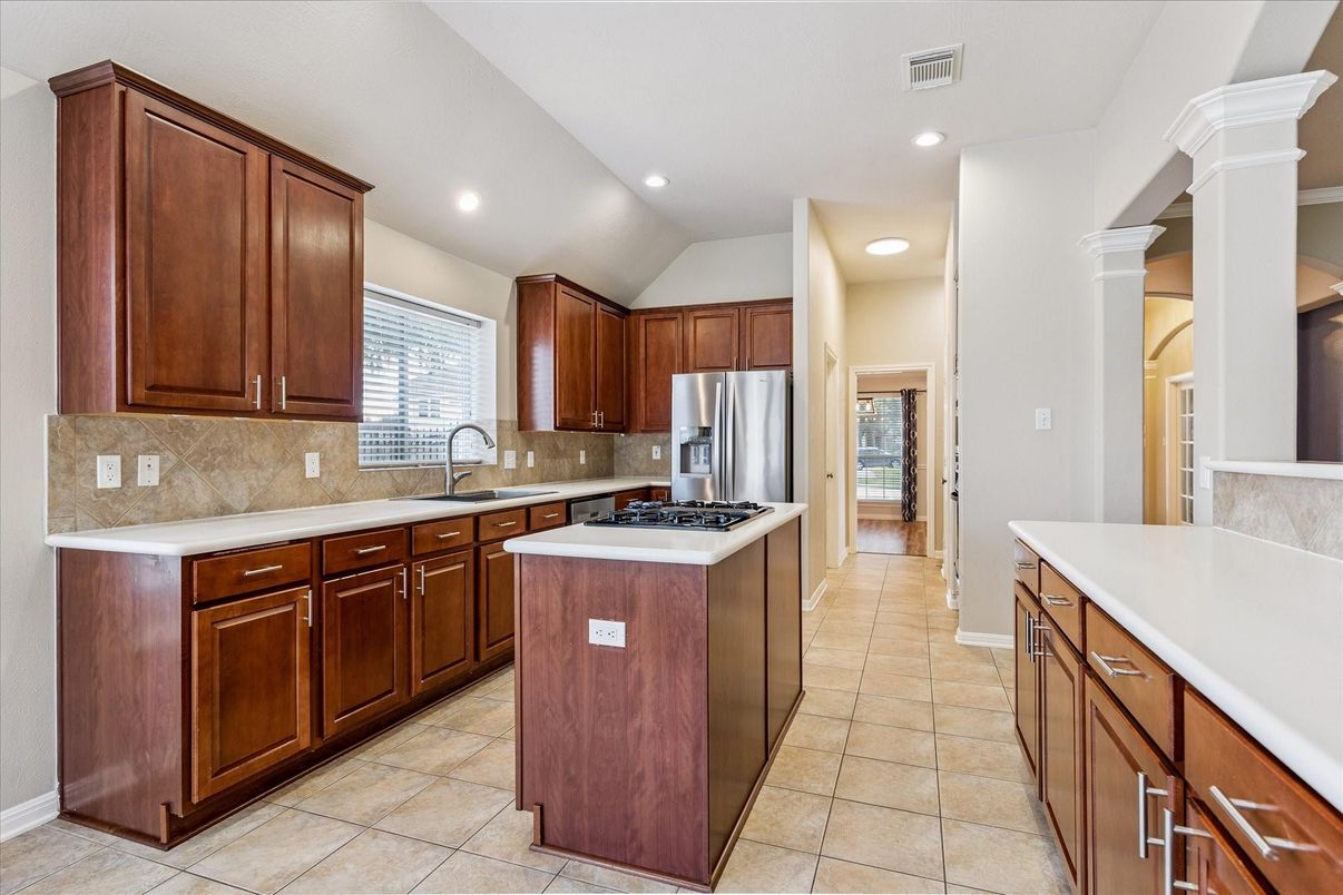 Interior, Kitchen, Recessed Lighting, Stainless Steel Appliances