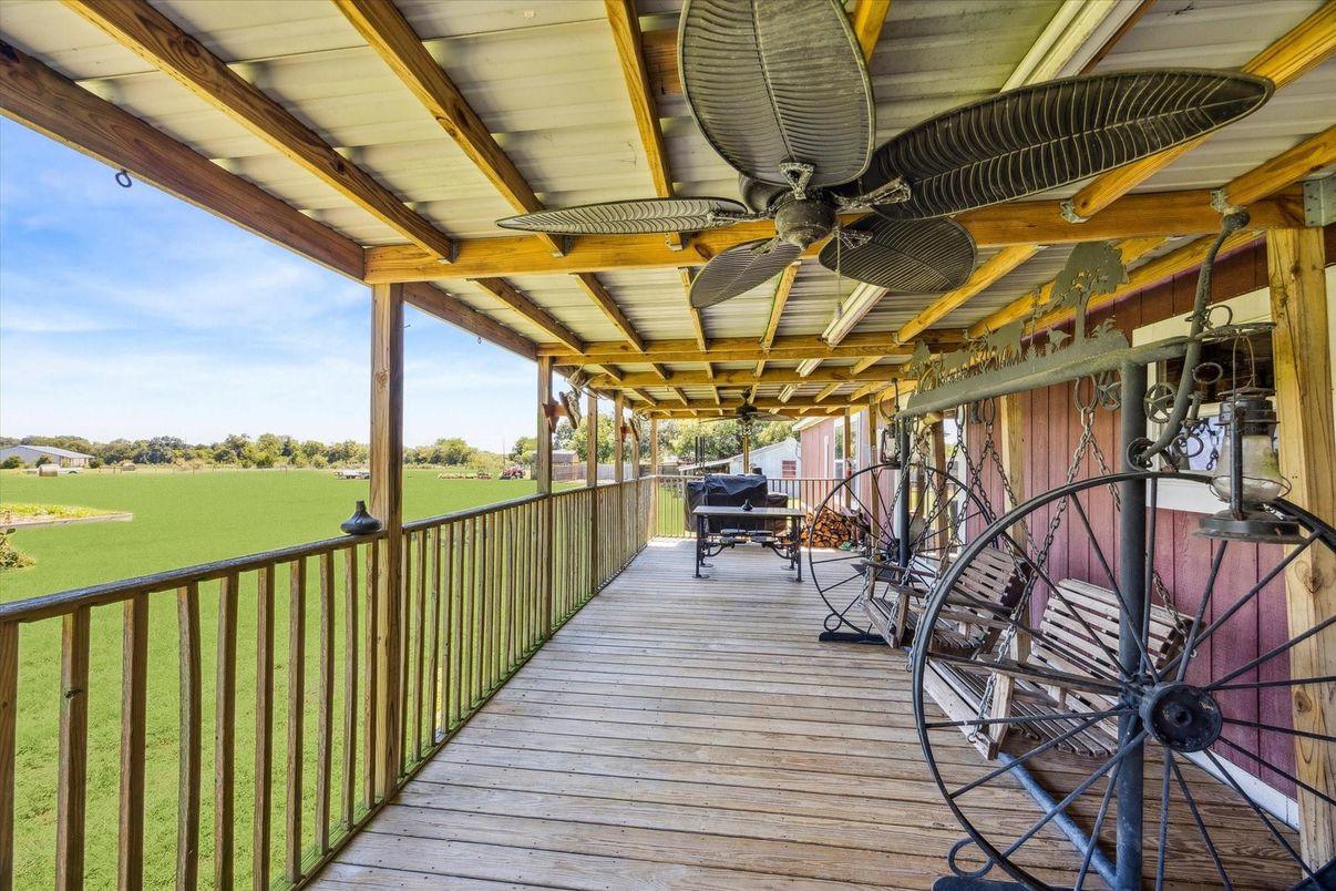 Exterior, Wood Texture Flooring