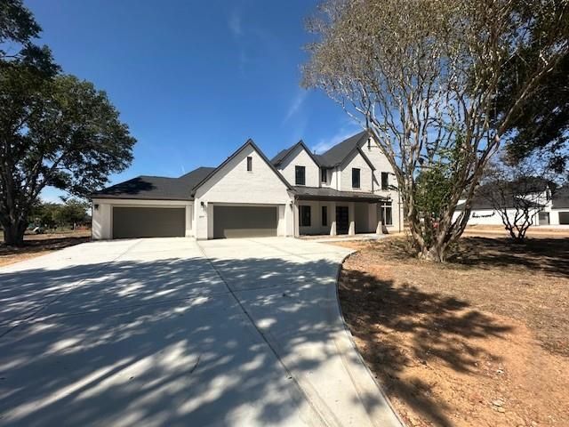 Attached, Backyard, Exterior, Facade, Farmhouse
