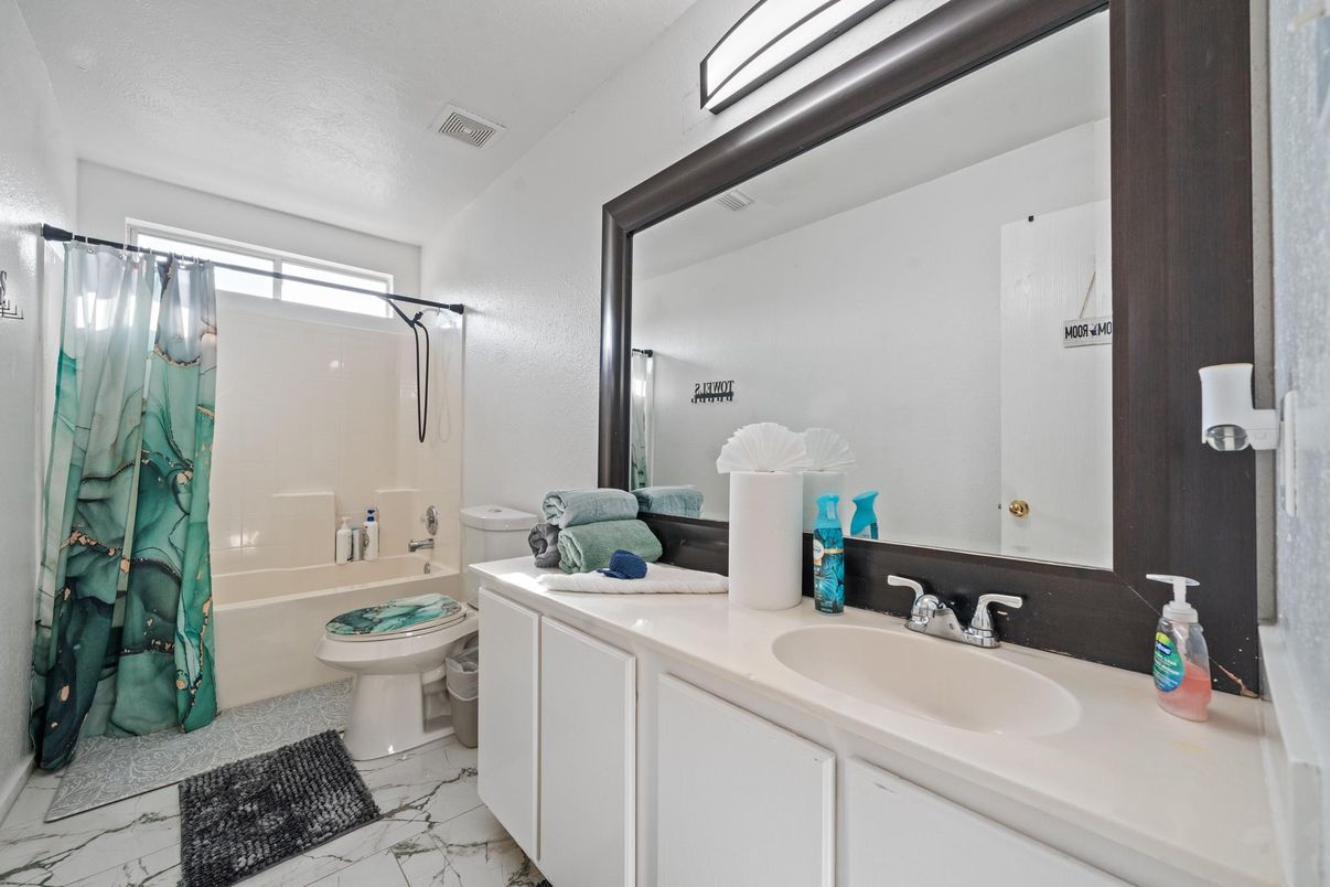Bathroom, Dual Sink Vanities, Interior, Marble