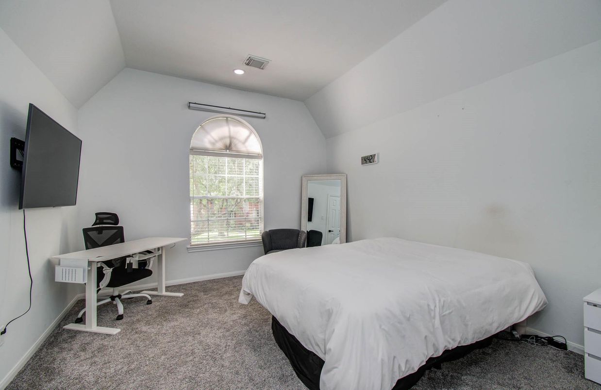Bedroom, Home Office, Interior, Recessed Lighting