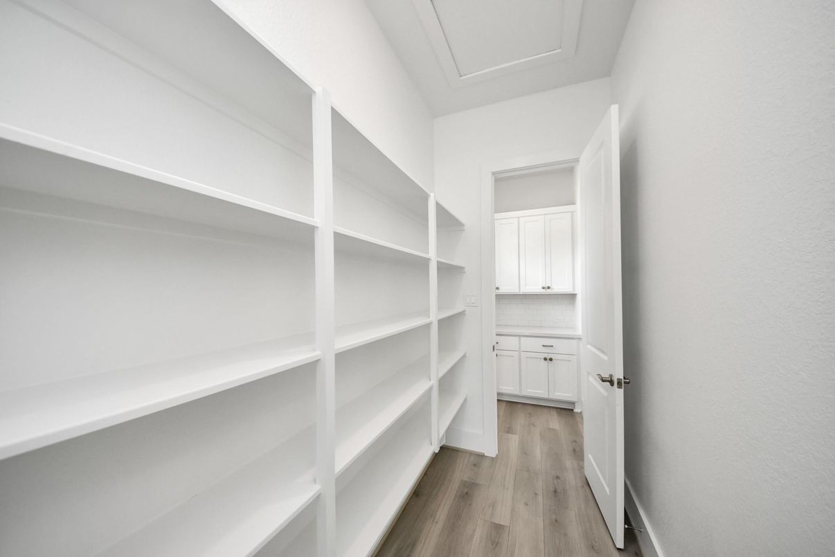 Interior, Walk-in Closets, Wood Texture Flooring