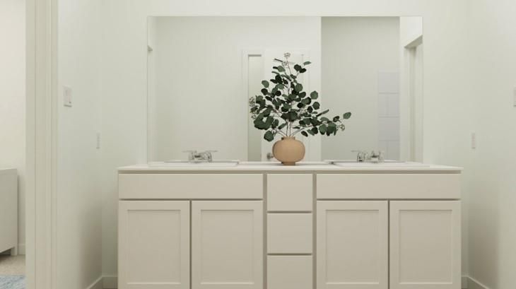 Bathroom, Dual Sink Vanities, Interior