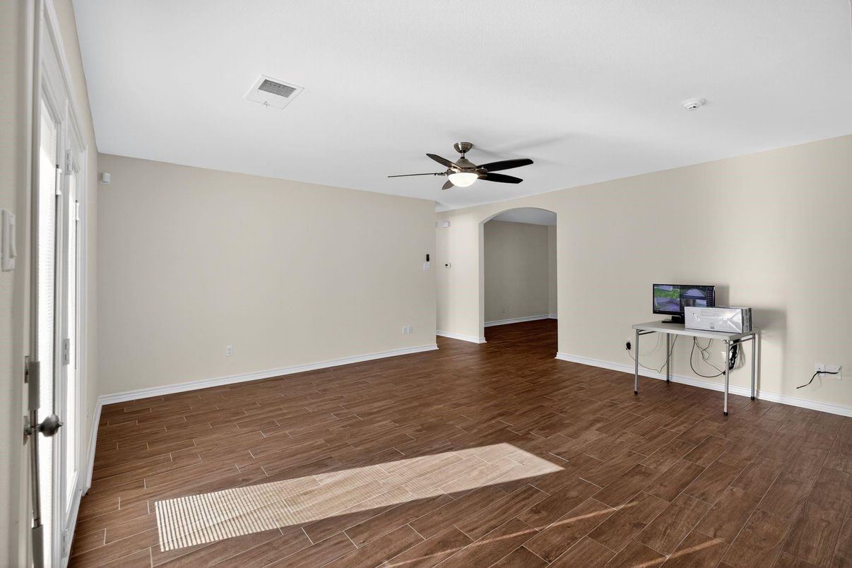 Empty room, Interior, Wood Texture Flooring