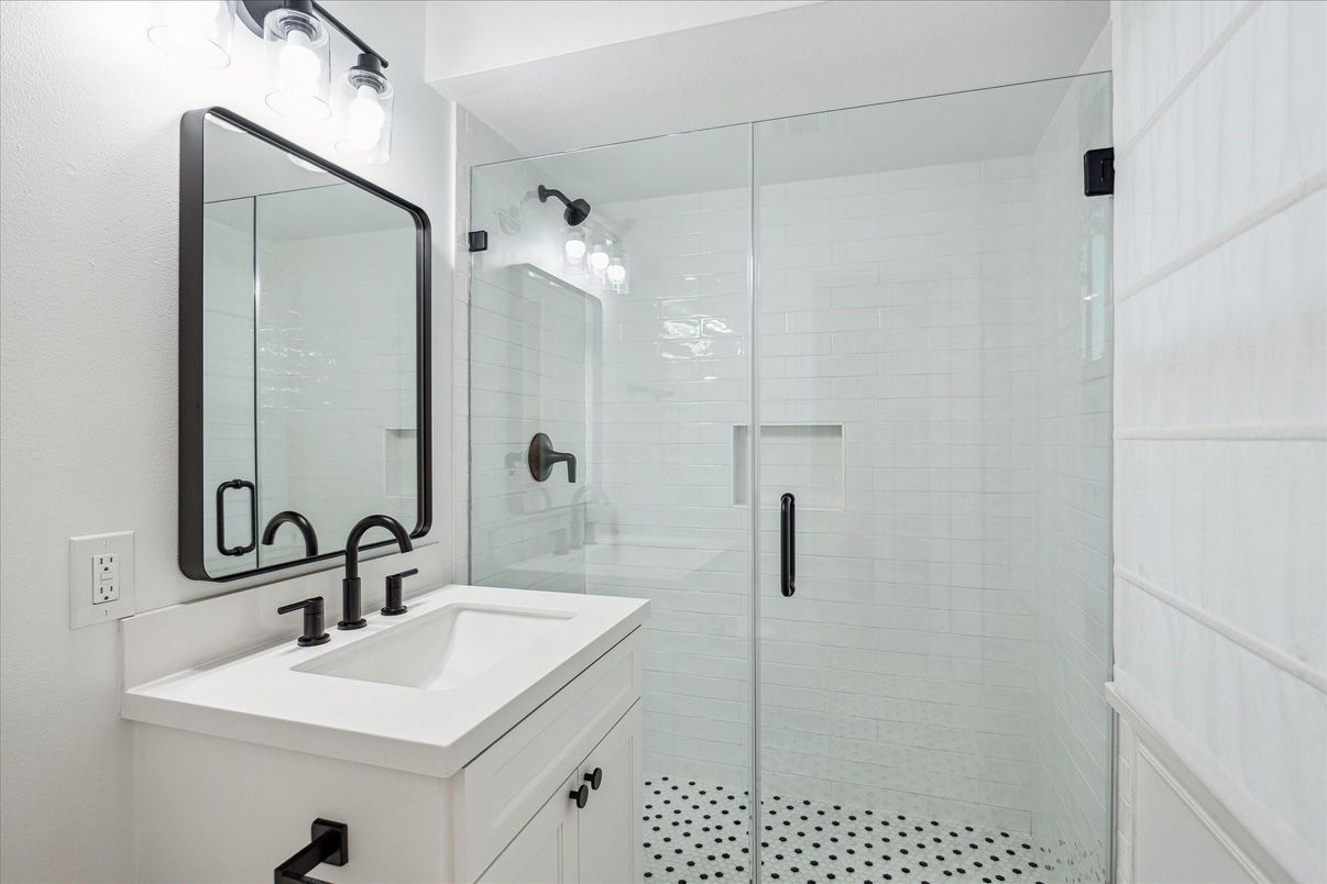 Bathroom, Glass Shower, Interior