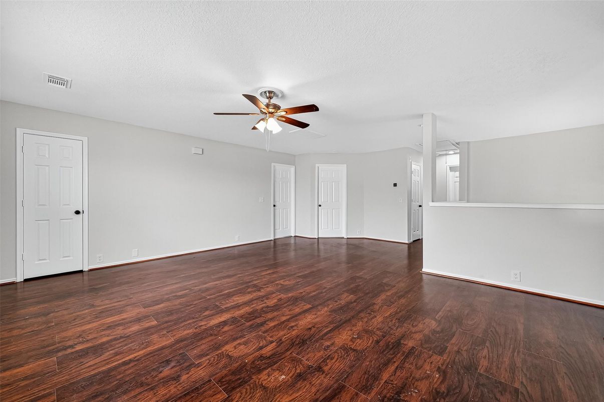 Empty room, Interior, Wood Texture Flooring