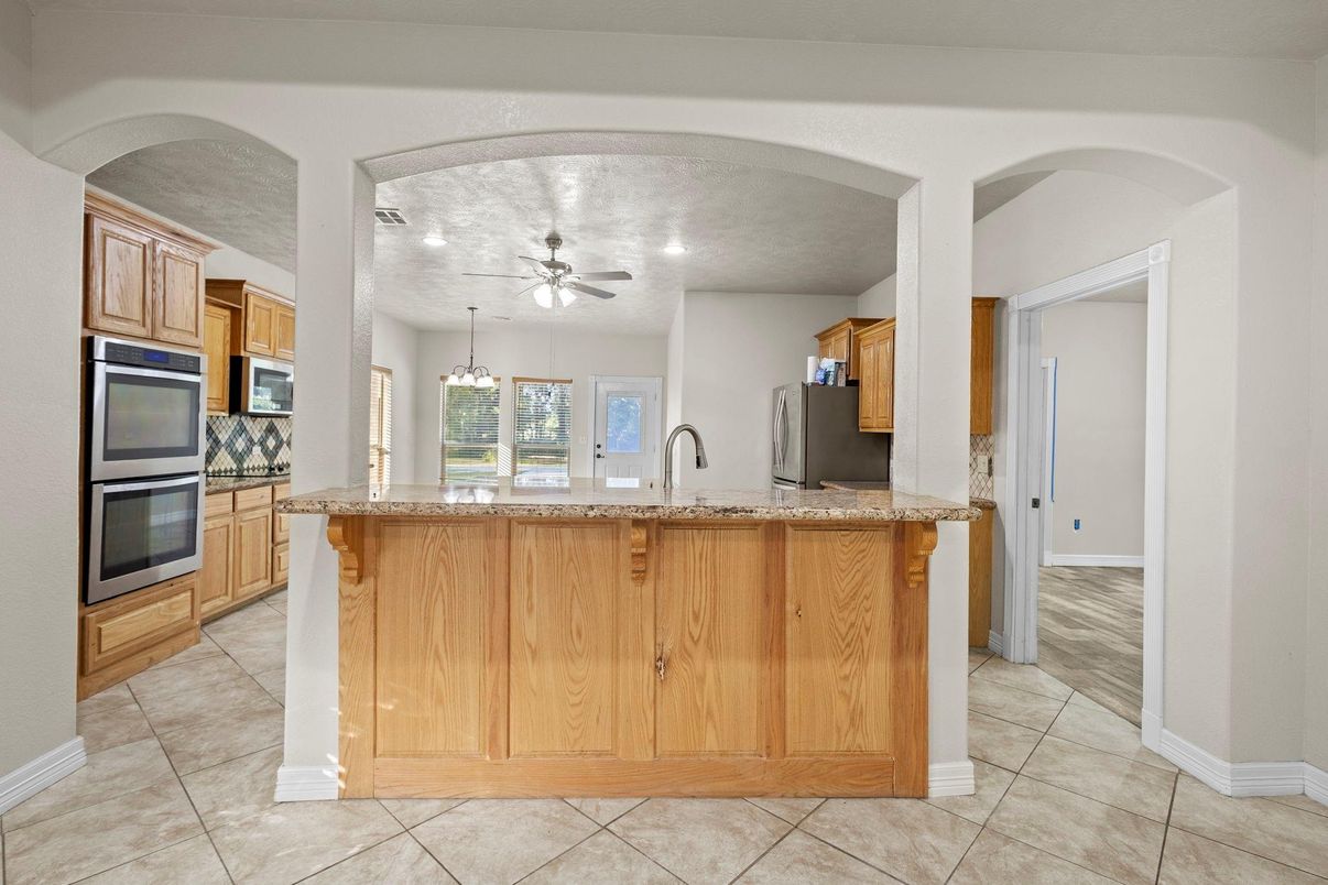 Chandelier, Interior, Kitchen, Recessed Lighting